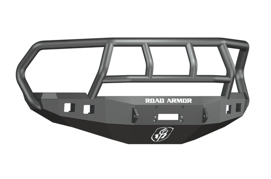 Road Armor 10-18 Ram 2500 Stealth Front Winch Bumper w/Titan II Guard - Tex Blk