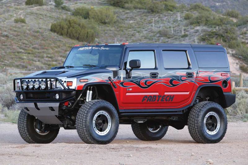 Load image into Gallery viewer, Fabtech 03-08 Hummer H2 Suv/Sut 4WD w/Rr Coil Springs 6in Perf Sys w/Stealth
