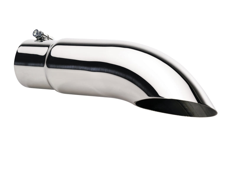 Load image into Gallery viewer, Gibson Turn Down Slash-Cut Tip - 3in OD/2.5in Inlet/12in Length - Stainless

