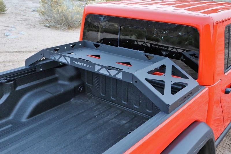 Load image into Gallery viewer, Fabtech 20-21 Jeep JT Gladiator Cargo Rack
