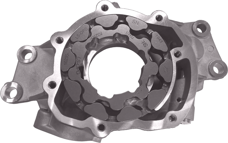 Load image into Gallery viewer, Boundary Chevrolet LS1 Engine 4.8L/5.3L/5.7L/6.0L Billet Gear Std Flow Vane Ported Oil Pump Assembly
