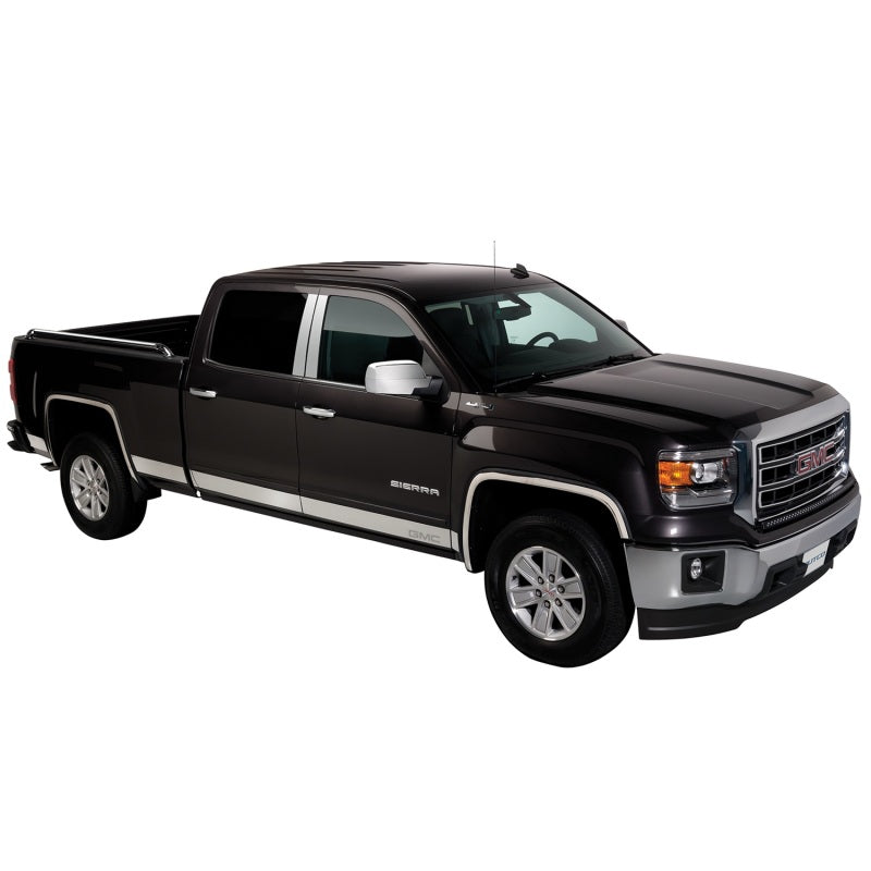 Load image into Gallery viewer, Putco 14-14 GMC Sierra LD - Double Cab - 6.5in Bed - 10pcs - SS Rocker Panels
