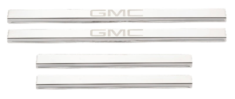 Load image into Gallery viewer, Putco 2020 GMC Sierra LD/HD - Crew Cab (4pc) w/ GMC Etching SS Door Sills
