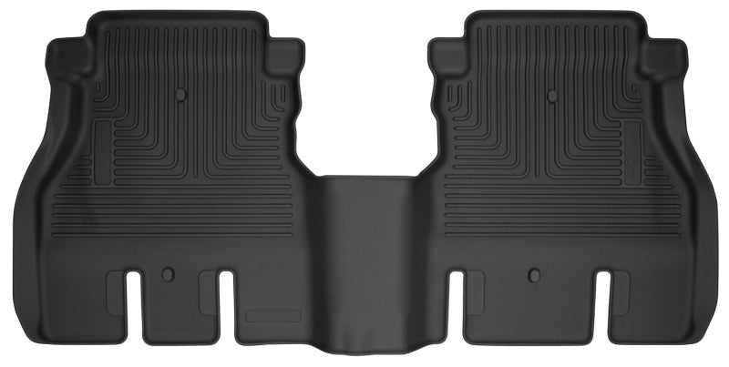 Load image into Gallery viewer, Husky Liners 19-24 Jeep Wrangler JLU WeatherBeater Second Row Black Floor Liners
