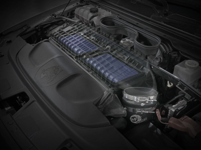 Load image into Gallery viewer, aFe Super Stock Carbon Fiber Pro 5R Induction System 2021 RAM 1500 TRX V8-6.2L SC
