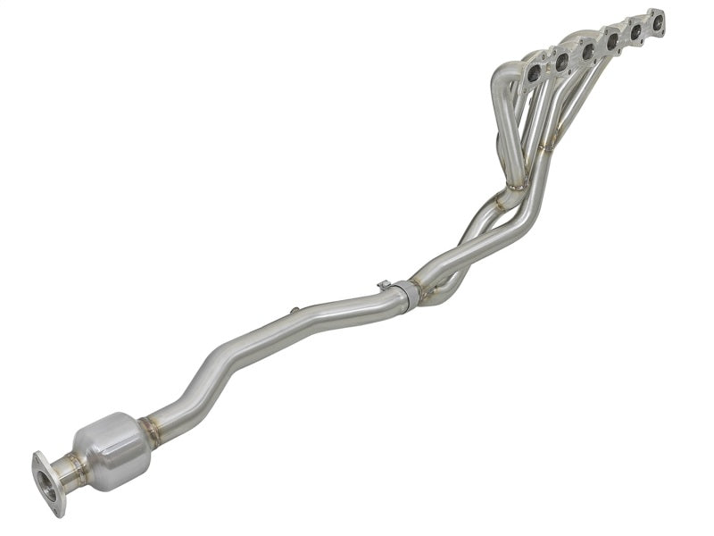 Load image into Gallery viewer, aFe Twisted Steel Long Tube Header/Connection Pipes Street Series 01-16 Nissan Patrol (Y61) V8 4.8L
