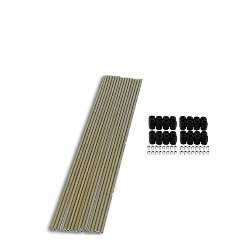 Load image into Gallery viewer, Nitrous Express 8 Cyl Tubing Kit (4 - 14in / 4 - 16in / 4 - 20in / 4 - 24in Tubing Incl B-Nuts)
