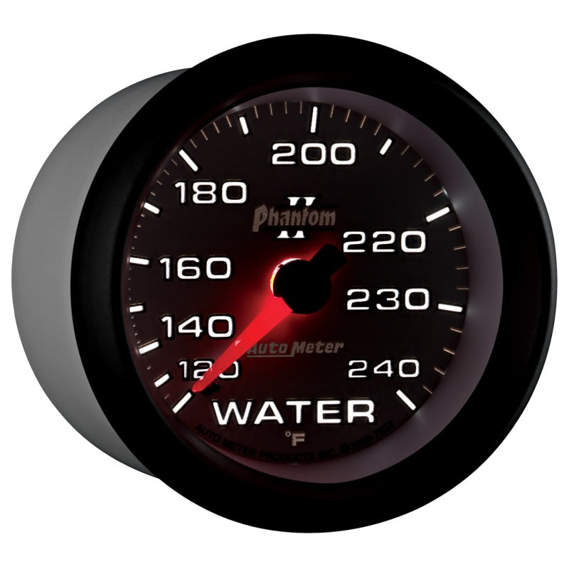 Load image into Gallery viewer, Autometer Phantom II 2-5/8in 120-240 Degree F Mechanical Water Gauge
