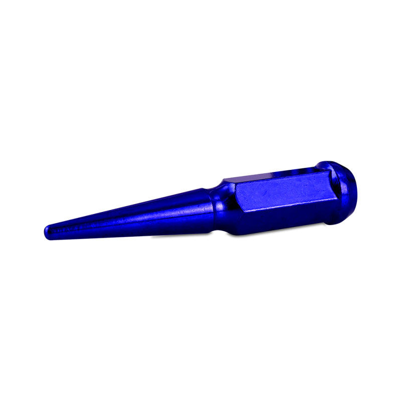 Load image into Gallery viewer, Mishimoto Mishimoto Steel Spiked Lug Nuts M14 x 1.5 32pc Set Blue
