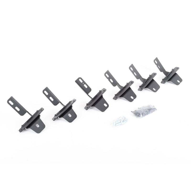 Load image into Gallery viewer, Go Rhino 2021+ Ford Bronco Brackets for RB Running Boards Textured Black

