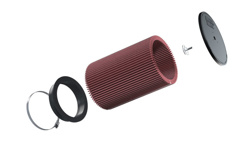 Load image into Gallery viewer, K&amp;N Universal Clamp-On Air Filter 6in FLG 7-1/2in B 7in T 11in H
