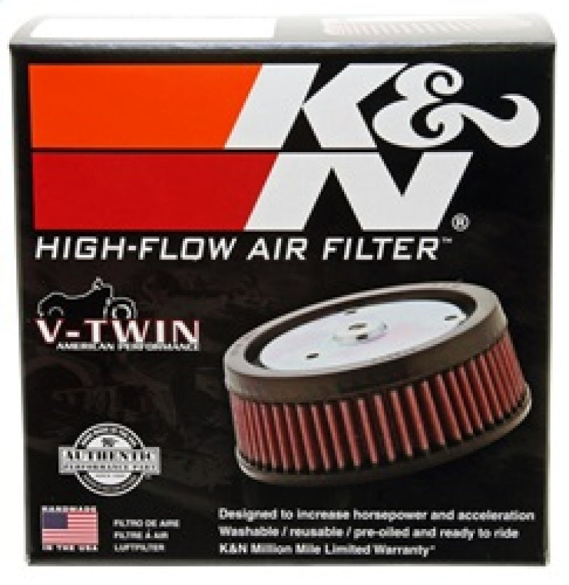 Load image into Gallery viewer, K&amp;N 4in ID / 5.5in OD / 2in H Custom Assembly Filter designed to fit Harley-Davidson Motorcycle
