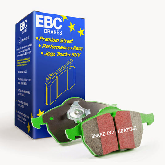 EBC 05-07 Hummer H3 3.5 Greenstuff Rear Brake Pads