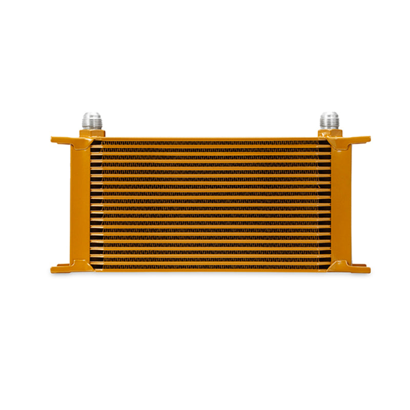Load image into Gallery viewer, Mishimoto Universal 19 Row Oil Cooler - Gold
