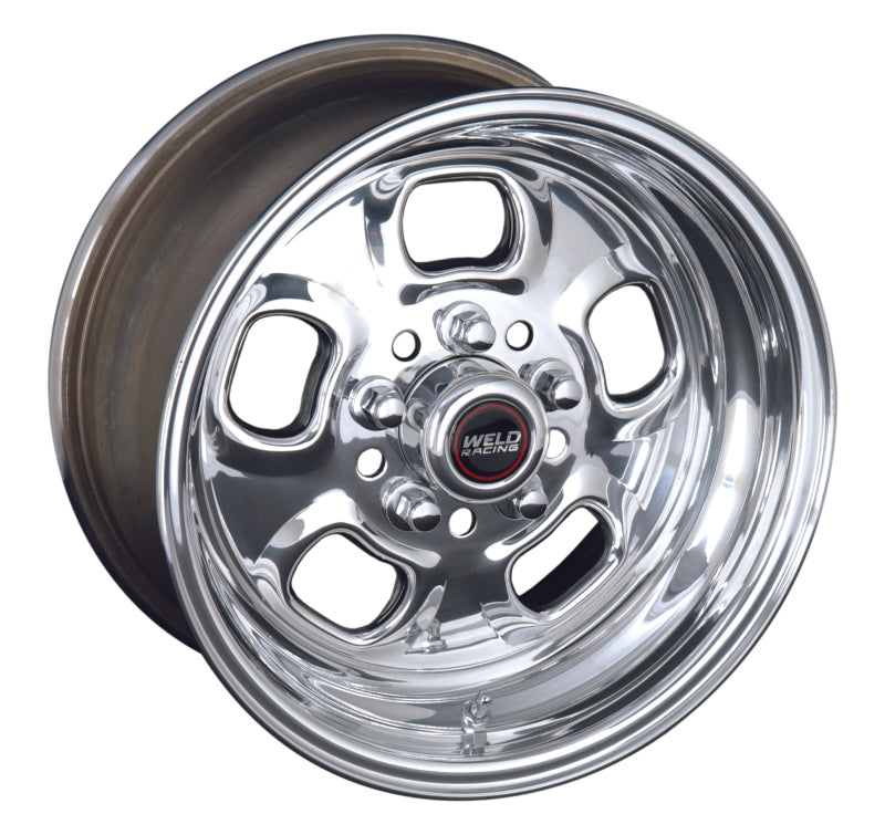 Load image into Gallery viewer, Weld Rodlite 15x6 / 5x4.5 &amp; 5x4.75 BP / 3.5in. BS Polished Wheel - Non-Beadlock
