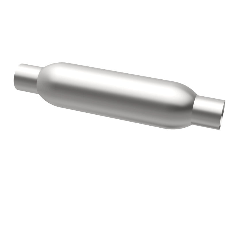 Load image into Gallery viewer, MagnaFlow Muff GP 3.5in Dia 16in Overall Length 2in Inlet / 2in Outlet
