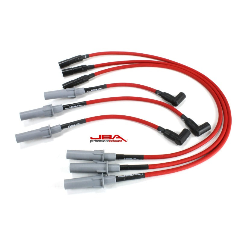 Load image into Gallery viewer, JBA 07-11 Jeep 3.8L Ignition Wires High Temp 6 Lead Set (Use w/1528S)
