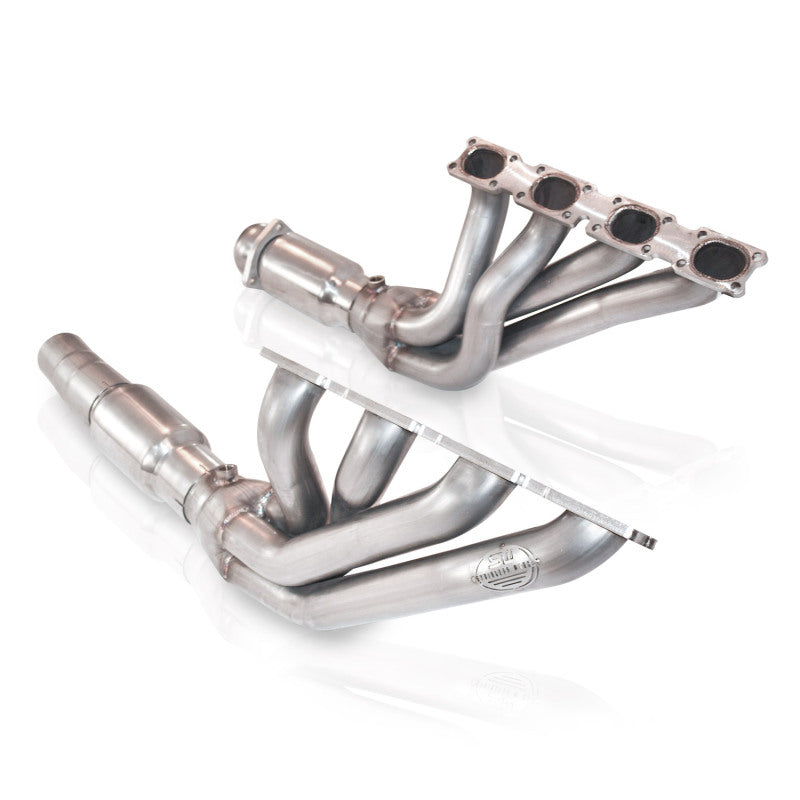 Load image into Gallery viewer, Stainless Works 1990-95 Corvette ZR1 Headers 2in Primaries 3in Collectors High-Flow Cats
