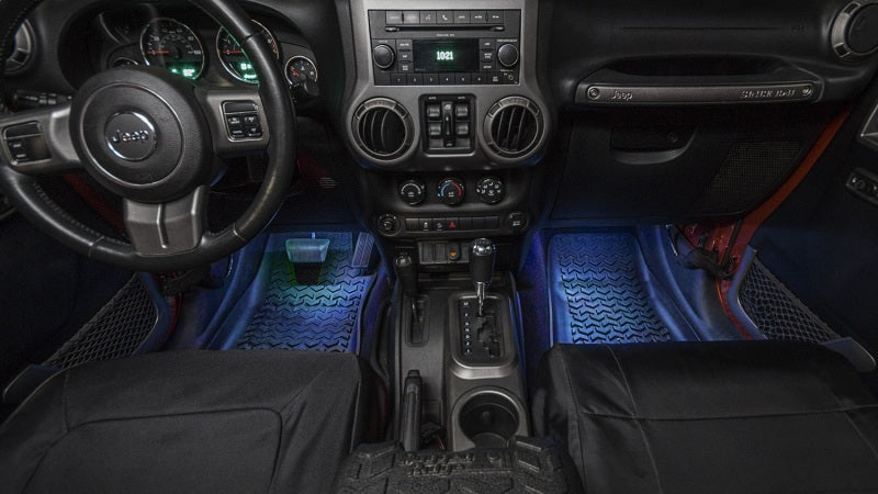 Load image into Gallery viewer, Rugged Ridge 07-20 Jeep Wrangler JK/JL/JT Interior Courtesy Lighting Kit
