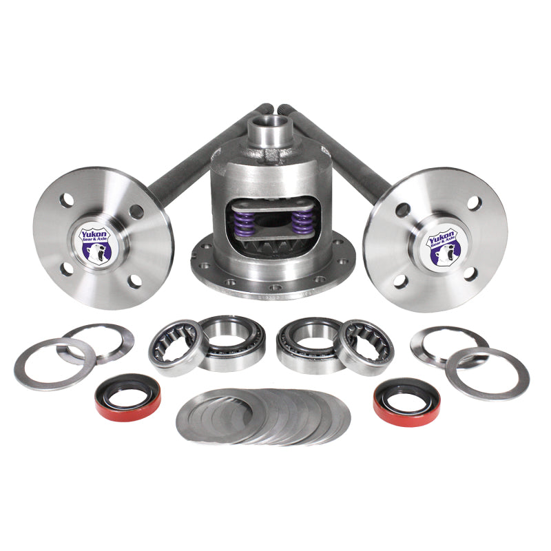 Load image into Gallery viewer, Yukon Gear 79-93 Mustang Axle Kit / 28 Spline / 4 Lug Axles w/ Duragrip Positraction
