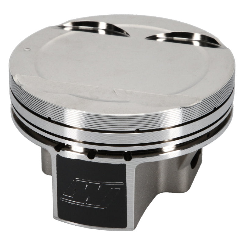 Load image into Gallery viewer, Wiseco Nissan VR38DETT 3.8L 95.58mm Bore 1.232inch CH -6.3 Dome Dish 9.5:1 Stroker Max HD Piston Kit
