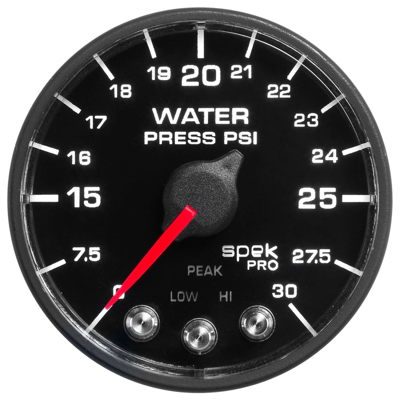 Load image into Gallery viewer, Autometer Spek-Pro - Nascar 2-1/16in Water Press 0- 30 psi Bfb
