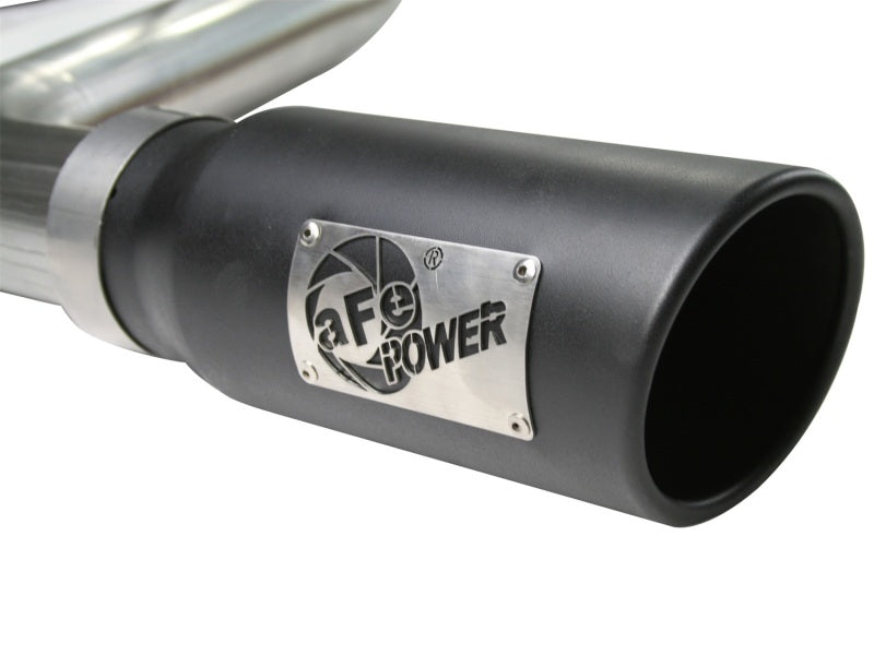 Load image into Gallery viewer, aFe MACHForce XP Exhaust Cat-Back SS-409 07-09 Toyota Tundra V8-5.7L w/ Black Tip
