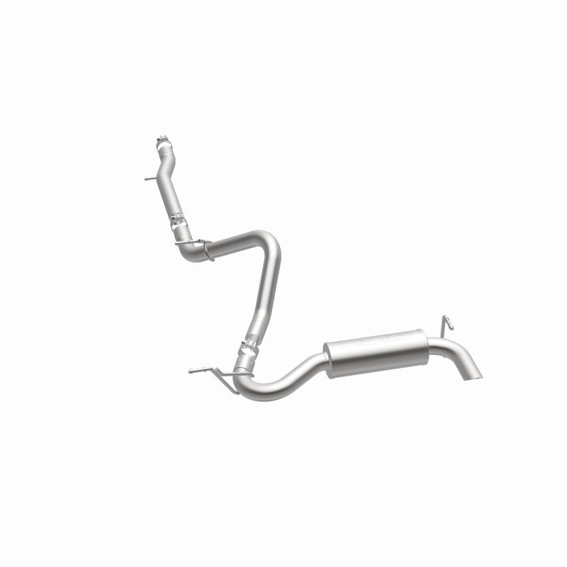 Load image into Gallery viewer, MagnaFlow 12-14 Jeep Wrangler 3.6L Single Straight Rear P/S Exit Stainless C/b Perf Exhaust-Comp
