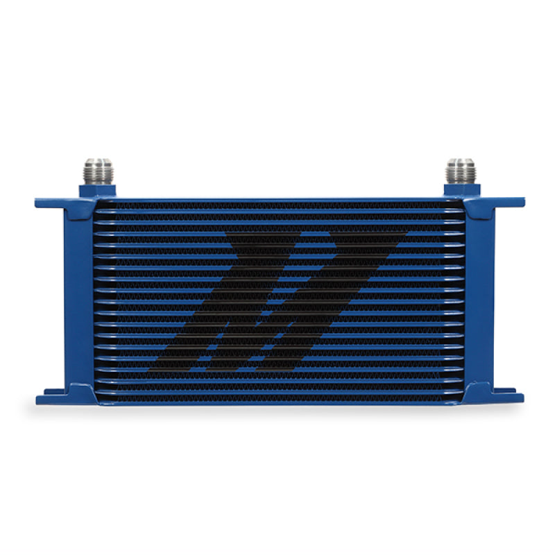 Load image into Gallery viewer, Mishimoto Universal 19 Row Oil Cooler - Blue
