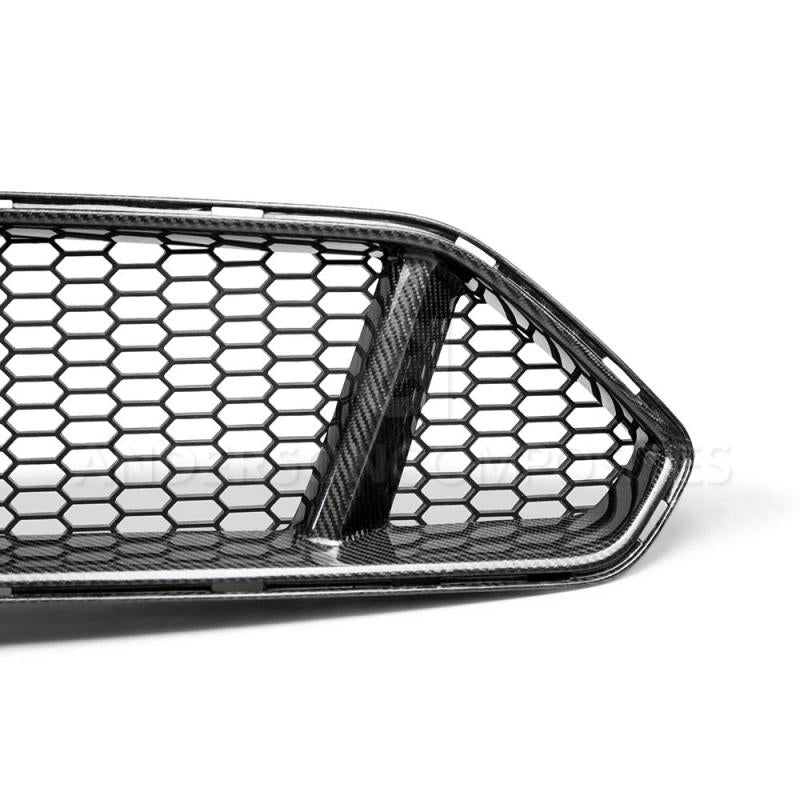 Load image into Gallery viewer, Anderson Composites 2018 Ford Mustang Type-GT Carbon Fiber Upper Grille
