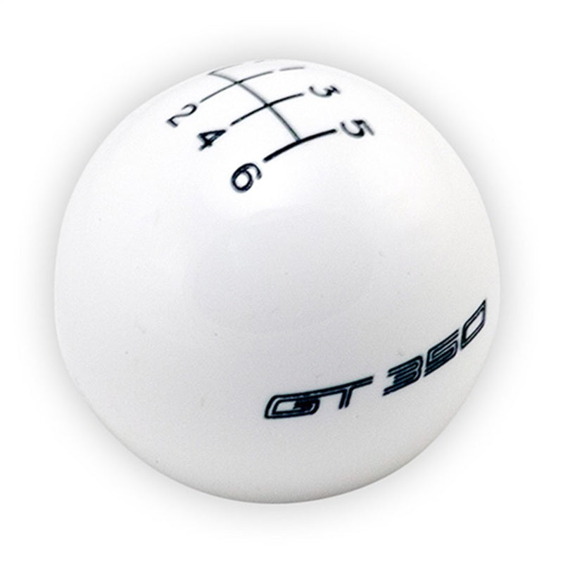 Load image into Gallery viewer, Ford Racing 15-19 Mustang GT350 White 6-Speed Shift Knob

