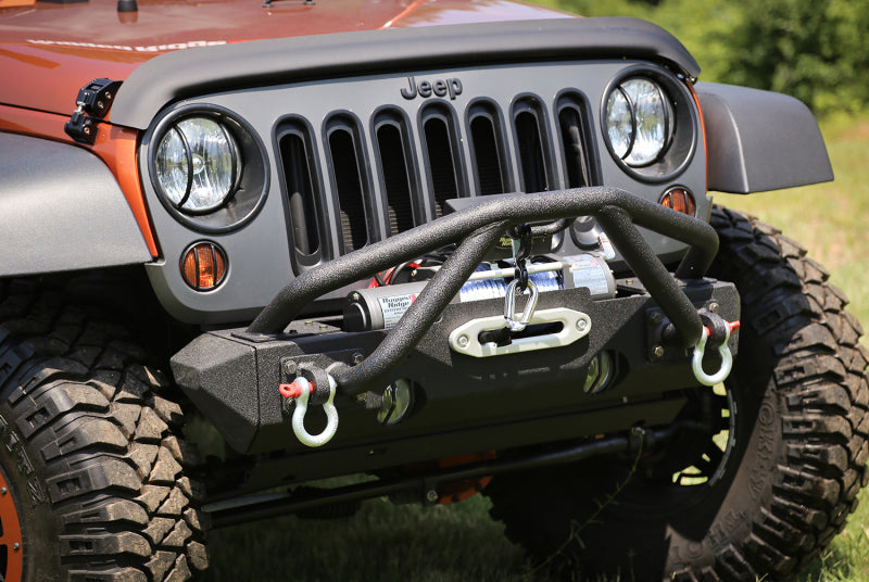 Load image into Gallery viewer, Rugged Ridge Double X Striker Black 76-86 Jeep CJ 87-18 Jeep Wrangler
