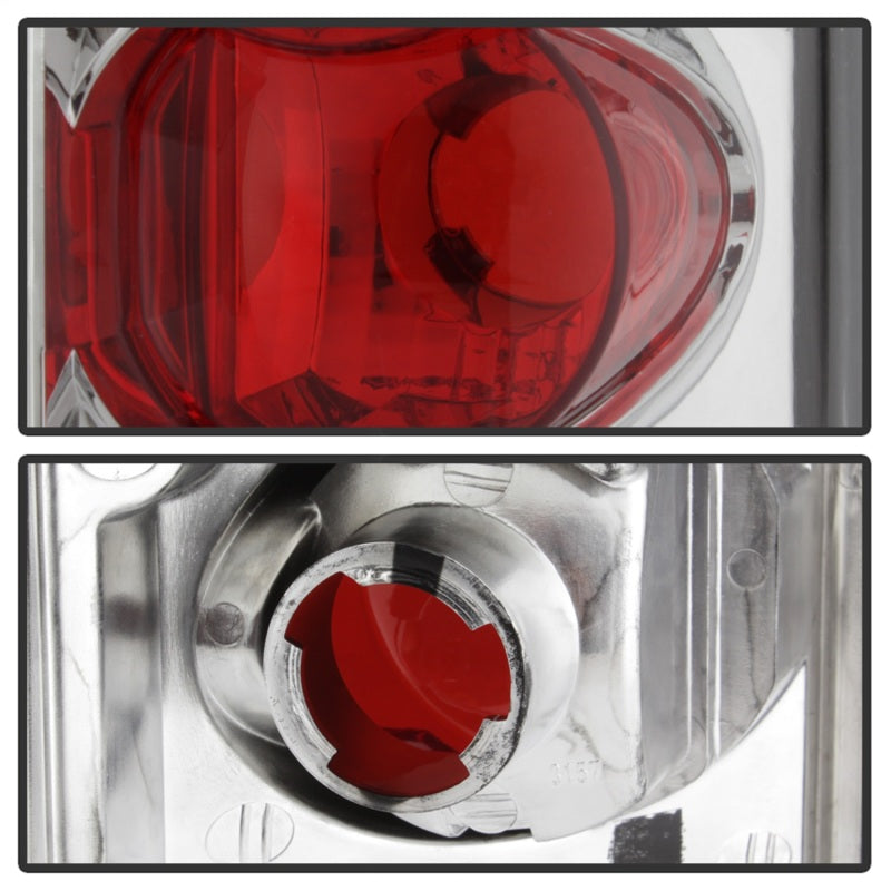 Load image into Gallery viewer, Spyder Ford F150 87-96/Ford Bronco 88-96 Euro Style Tail Lights Chrome ALT-YD-FF15089-C
