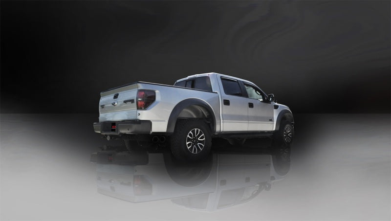 Load image into Gallery viewer, Corsa 2011-2014 Ford F-150 Raptor 6.2L V8 Black Sport Cat-Back Exhaust
