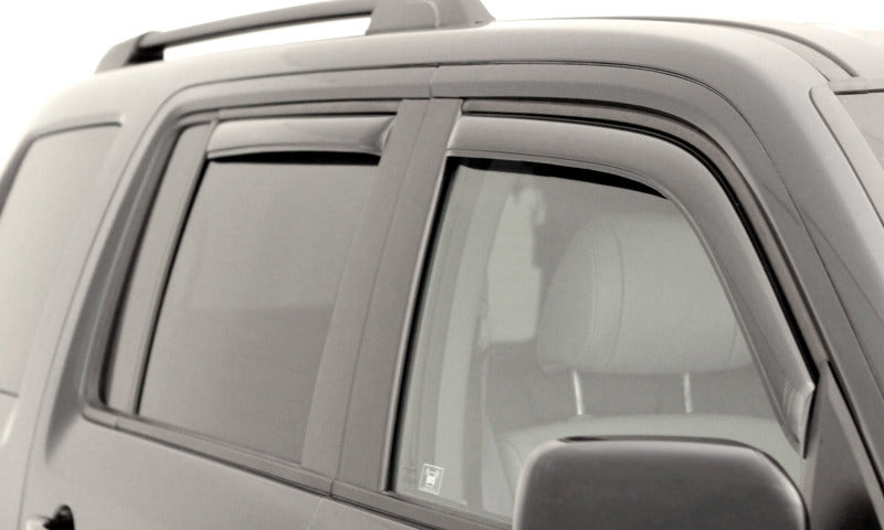 Load image into Gallery viewer, AVS 07-10 Chrysler Aspen Ventvisor In-Channel Front &amp; Rear Window Deflectors 4pc - Smoke
