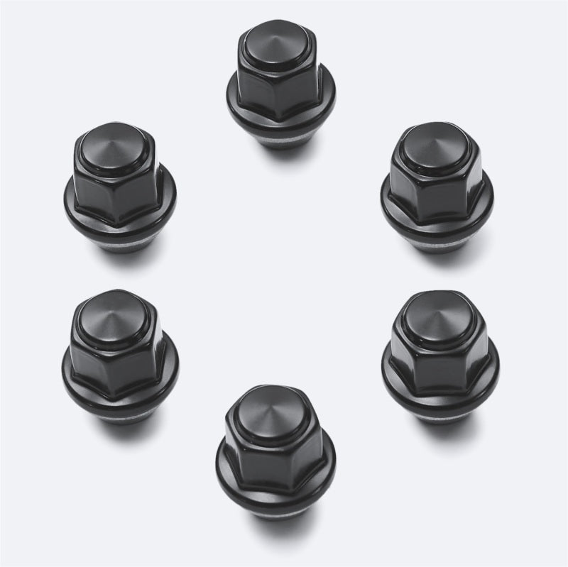 Load image into Gallery viewer, Ford Racing M14 x 1.5 Black Lug Nut - Set of 6
