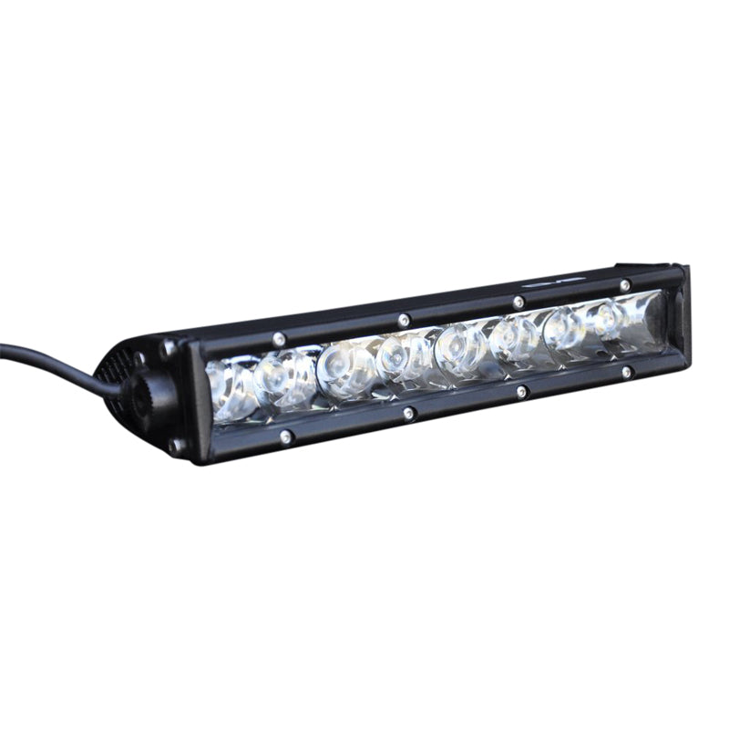 Load image into Gallery viewer, DV8 Offroad SL 8 Slim 10in Light Bar Slim 50W Spot 5W CREE LED - Black

