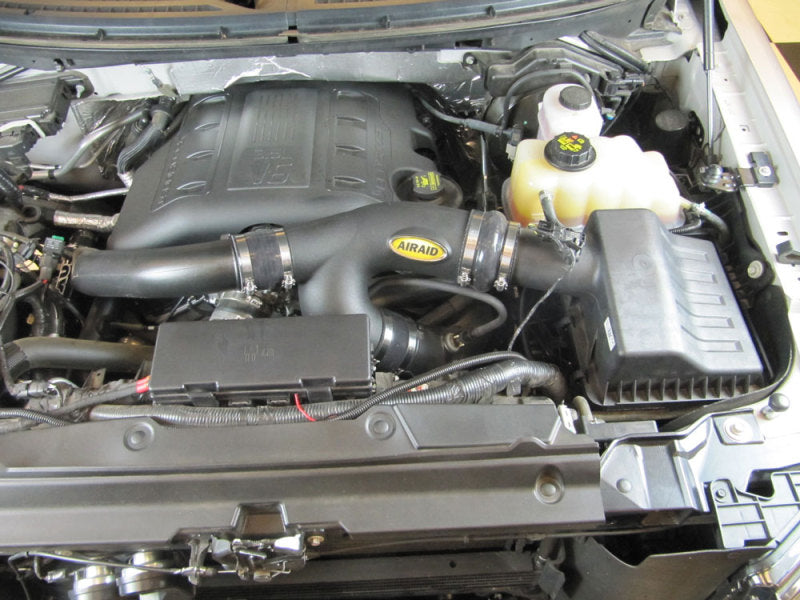 Load image into Gallery viewer, Airaid Jr. Intake Kit, Bifurcated Tube, Oiled / Red Media 11-14 Ford F-150 3.5L Ecoboost
