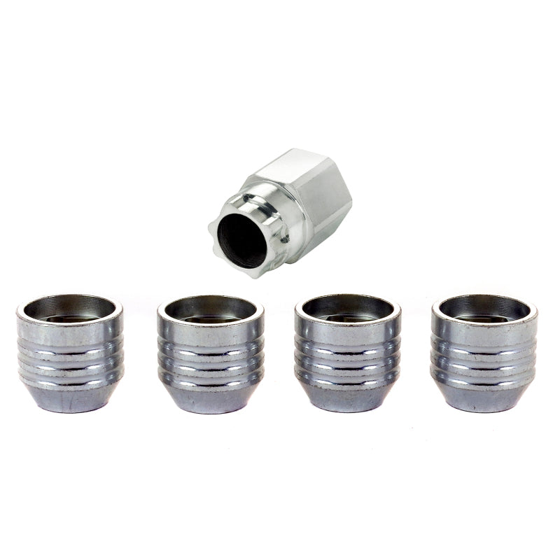 Load image into Gallery viewer, McGard Wheel Lock Nut Set - 4pk. (Under Hub Cap / Cone Seat) M14X2.0 / 13/16 Hex / .893in. Length
