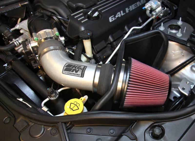 Load image into Gallery viewer, K&amp;N 12-15 Jeep Grand Cherokee SRT 8 6.4L V8 High Flow Performance Intake Kit
