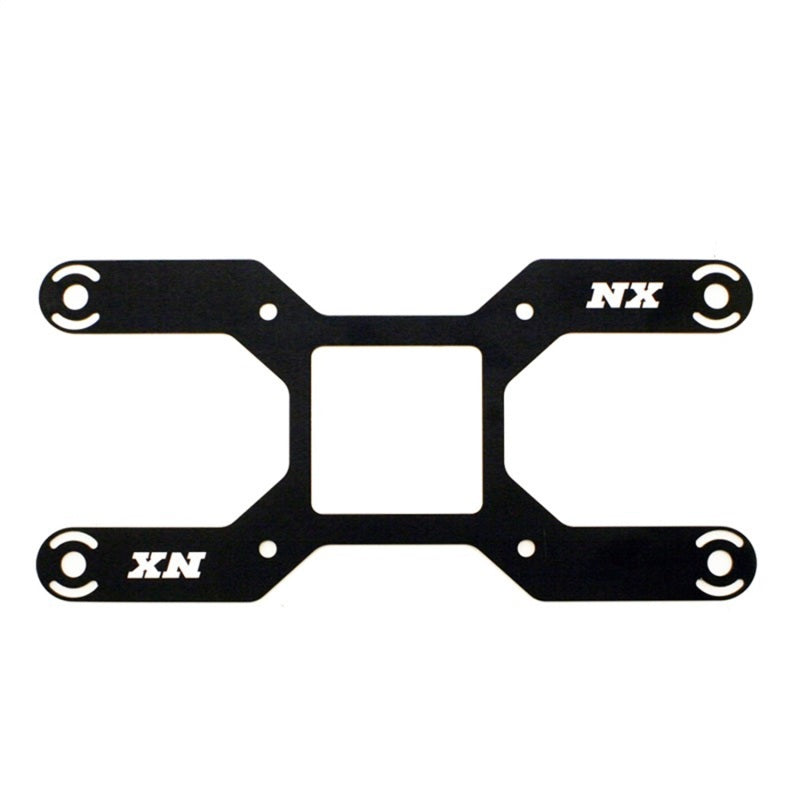 Load image into Gallery viewer, Nitrous Express Carb Plate Solenoid Bracket for 4150 (4 Solenoids)
