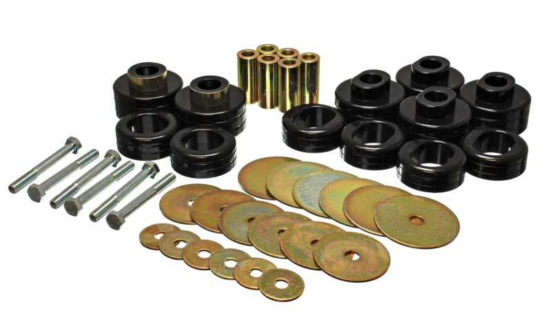 Load image into Gallery viewer, Energy Suspension Cab Mount Set - Std Cab - Black
