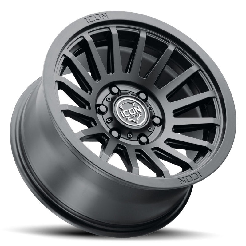 Load image into Gallery viewer, ICON Recon SLX 18x9 5x5.5 BP 0mm Offset 5in BS 77.9mm Hub Bore Satin Black Wheel
