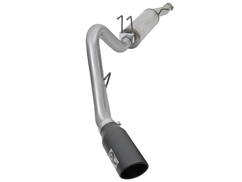 Load image into Gallery viewer, aFe MACHForce XP 4in Cat-Back SS-409 Exhaust w/ Black Tips 2017 Ford Super Duty F-250/F-350 V8-6.2L
