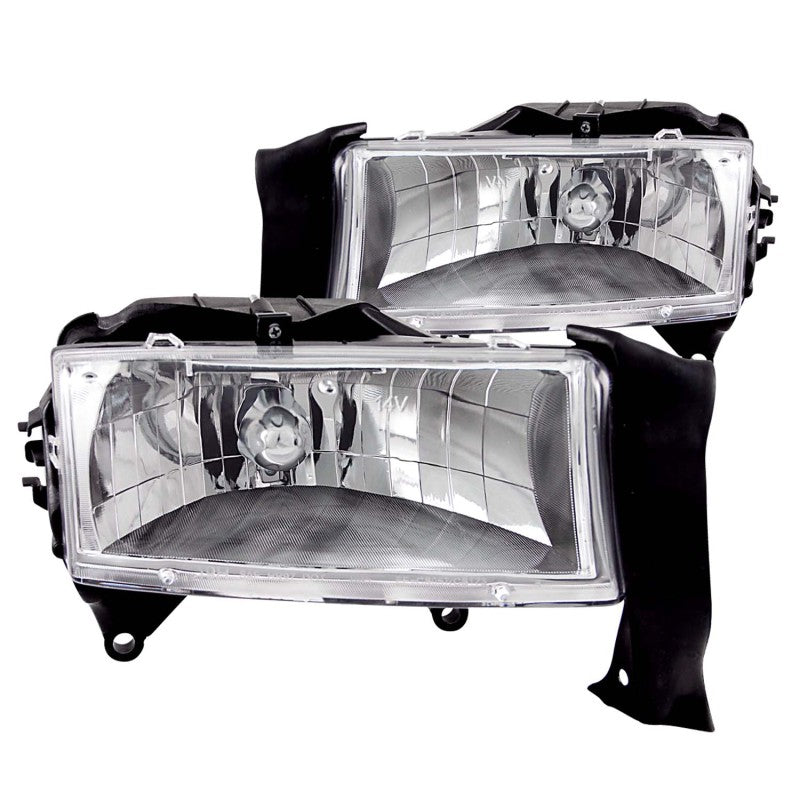 Load image into Gallery viewer, ANZO 1997-2004 Dodge Dakota Crystal Headlights Chrome

