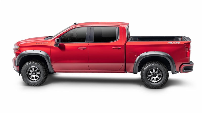 Load image into Gallery viewer, Bushwacker 14-15 Chevrolet Silverado 1500 (6ft &amp; 8ft Beds) Forge Style Flares 4pc - Black
