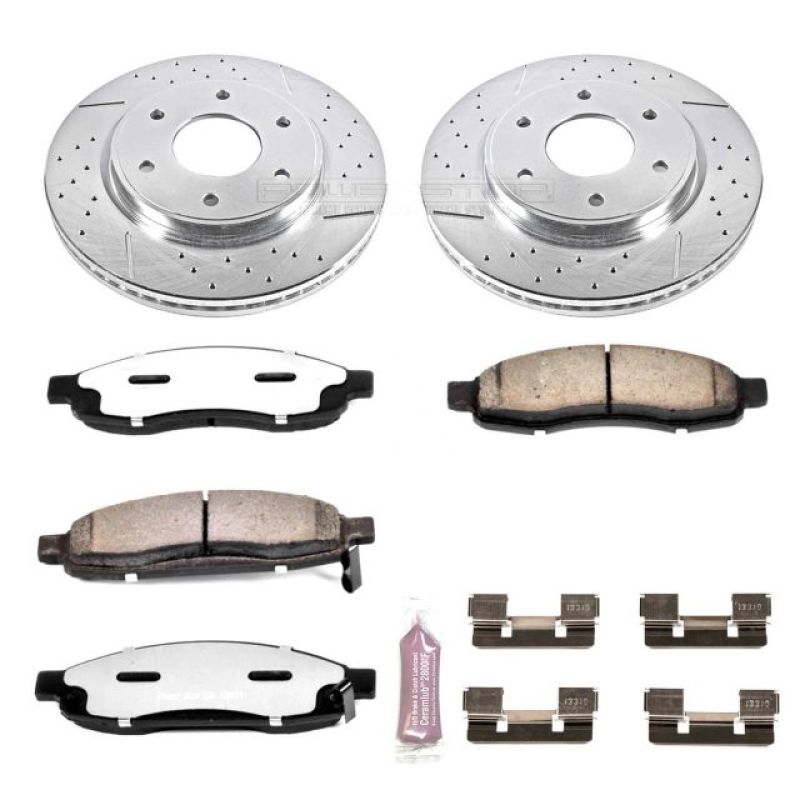 Load image into Gallery viewer, Power Stop 05-07 Infiniti QX56 Front Z36 Truck &amp; Tow Brake Kit
