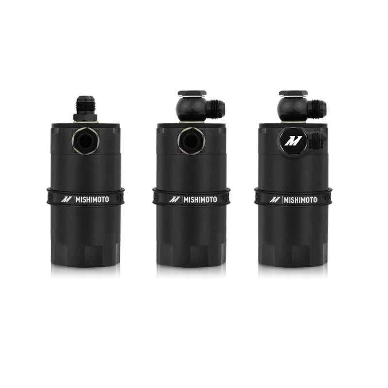 Load image into Gallery viewer, Mishimoto Universal Baffled Oil Catch Can - Black
