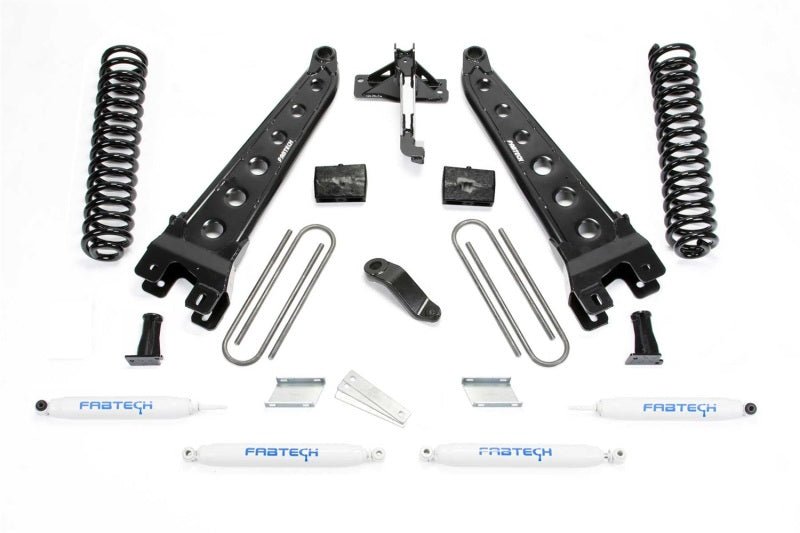 Load image into Gallery viewer, Fabtech 19-20 Ford F450/F550 4WD Diesel 6in Rad Arm Sys w/Coils &amp; Perf Shks
