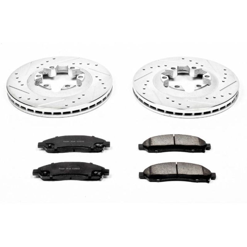 Load image into Gallery viewer, Power Stop 04-08 Chevrolet Colorado Front Z23 Evolution Sport Brake Kit
